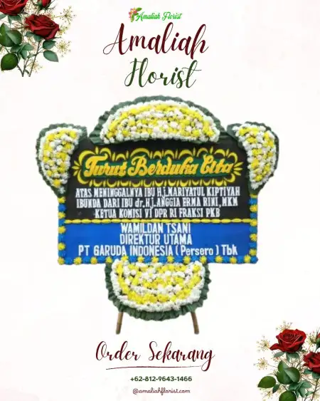 Papan Bunga Duka Karang Semanding